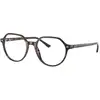 Image de Ray - Ban Unisex Ray - Ban RX5395 THALIA 2012 Montures optiques Acétate Tortue Transparent Ronde Normale