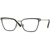 Image de Versace Femme Versace VE1275 1433 Montures optiques Acier Noir Pillow Normale