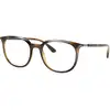 Image de Ray - Ban Unisex Ray - Ban RX7190 2012 Montures optiques Injecté Tortue Transparent Carré Normale