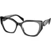 Image de Prada Femme Prada PR 18WV 1AB1O1 Montures optiques Acétate Noir Géométrique Normale