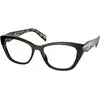 Image de Prada Femme Prada PR 19WV 1AB1O1 Montures optiques Acétate Noir Cat Eye Normale