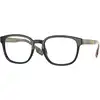 Image de Burberry Homme Burberry BE2344 EDISON 3952 Montures optiques Acétate Noir Carré Normale