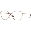 Image de VOGUE EYEWEAR Femme VOGUE EYEWEAR VO4231 5152 Montures optiques Métal Or Papillon Normale