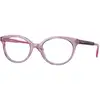 Image de VOGUE EYEWEAR Enfant VOGUE EYEWEAR VY2013 2866 Montures optiques Acétate Violet Ronde Normale