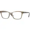Image de VOGUE EYEWEAR Femme VOGUE EYEWEAR VO5420 2940 Montures optiques Injecté Marron Pillow Normale