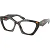 Image de Prada Femme Prada PR 09YV 2AU1O1 Montures optiques Acétate Tortue Géométrique Normale