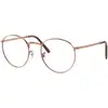Image de Ray - Ban Unisex Ray - Ban RX3637V NEW ROUND 3094 Montures optiques Métal Or Transparent Pantos Normale