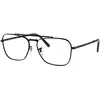 Image de Ray - Ban Unisex Ray - Ban RX3636V NEW CARAVAN 2509 Montures optiques Métal Noir Transparent Carré Normale