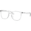Image de Ray - Ban Unisex Ray - Ban RX5411D 2001 Montures optiques Acétate Transparent Géométrique Normale