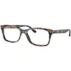 Image de Ray - Ban Unisex Ray - Ban RX5428 8174 Montures optiques Acétate Tortue Transparent Carré Normale
