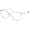 Image de Prada Femme Prada PR 02ZV 2AZ1O1 Montures optiques Acétate Transparent Papillon Normale