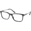 Image de Prada Homme Prada PR 05ZV 13F1O1 Montures optiques Acétate Gris Transparent Carré Normale