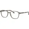 Image de Ray - Ban Unisex Ray - Ban RX5393 LEONARD 8178 Montures optiques Acétate Vert Transparent Carré Normale