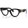 Image de Miu Miu Femme Miu Miu MU 01VV 1AB1O1 Montures optiques Acétate Noir Pantos Normale