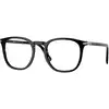 Image de Persol Unisex Persol PO3318V 95 Montures optiques Acétate Noir Transparent Pantos Normale