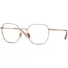 Image de VOGUE EYEWEAR Femme VOGUE EYEWEAR VO4178 5152 Montures optiques Métal Or Carré Normale