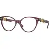 Image de Versace Femme Versace VE3334 5220 Montures optiques Acétate Violet Cat Eye Normale
