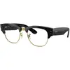 Image de Ray - Ban Unisex Ray - Ban RX0316V MEGA CLUBMASTER 2000 Montures optiques Acétate Noir Transparent Carré Normale