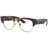 Image de Ray - Ban Unisex Ray - Ban RX0316V MEGA CLUBMASTER 2372 Montures optiques Acétate Tortue Transparent Carré Normale