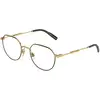 Image de Dolce & Gabbana Homme Dolce & Gabbana DG1349 1311 Montures optiques Métal Or Pantos Normale