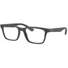 Image de Ray - Ban Unisex Ray - Ban RX7025 2077 Montures optiques Injecté Noir Transparent Carré Normale