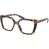 Image de Prada Femme Prada PR 16ZV VAU1O1 Montures optiques Acétate Tortue Carré Normale