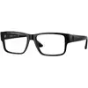 Image de Versace Homme Versace VE3342 GB1 Montures optiques Acétate Noir Carré Normale