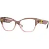 Image de Versace Femme Versace VE3347 5435 Montures optiques Acétate Rose Pillow Normale
