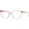 Image de VOGUE EYEWEAR Femme VOGUE EYEWEAR VO5518 2942 Montures optiques Nylon Rose Pillow Normale