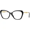 Image de VOGUE EYEWEAR Femme VOGUE EYEWEAR VO5522 W44 Montures optiques Injecté Noir Géométrique Normale