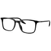 Image de Ray - Ban Unisex Ray - Ban RX5421 2000 Montures optiques Acétate Noir Transparent Carré Normale