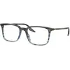 Image de Ray - Ban Unisex Ray - Ban RX5421 8254 Montures optiques Acétate Bleu Transparent Carré Normale