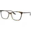Image de Ray - Ban Femme Ray - Ban RX5422 5082 Montures optiques Acétate Marron Transparent Cat Eye Normale