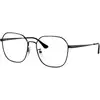 Image de Ray - Ban Unisex Ray - Ban RX6490D 2509 Montures optiques Métal Noir Géométrique Normale