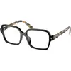 Image de Prada Femme Prada PR A02V 3891O1 Montures optiques Acétate Noir Pillow Normale