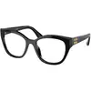 Image de Miu Miu Femme Miu Miu MU 05XV 1AB1O1 Montures optiques Acétate Noir Carré Normale