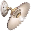 Image de Applique classique orientable L'Aquila en laiton et céramiqueReproductionée, 1 lampe, culot E27