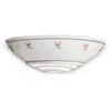 Image de Applique classique Trieste blancheReproductionée d'un fil vert, 1 lampe, culot E27