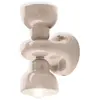 Image de Vintage Deco Berimbau Ceramic Grey Sand 2 Lights E14