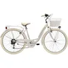 Image de Vélo de ville Adriatica 26 pouces PANDA blanc, panier inclus