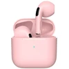 Image de Akai Wireless In-ear Bluetooth 5.1 Pink Earphones with Charging Case (écouteurs intra-auriculaires sans fil Bluetooth 5.1 roses avec étui de chargement)