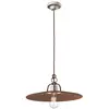 Image de Ferroluce Grunge Lampe à suspendre vintage Ø 40cm ronde