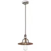 Image de Ferroluce Grunge Lampe à suspendre vintage Ø 25cm ronde