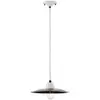 Image de Ferroluce B&W Lampe à suspendre Ø 25cm ronde