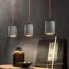 Image de Ferroluce Mateca Lampe à suspendre avec support en bois Ø 12,5cm Blanc Rond