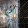 Image de Applique Vintage en C ©ramique Blanche avec Filament 1 Lumi ¨re E27