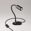 Image de Lampe De Bureau Mag-y Avec Flex, Base Ovale En Métal Et Spot Lumineux