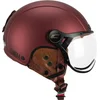 Image de Casque homologué de ski et de vélo électrique CGM 801V EBI VINTAGE Satin-Bordeaux taille M