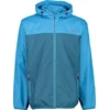 Image de Veste de pluie MAN, capuche intégrée, couleur bleu lac (M916), taille 58