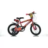Image de F.lli Schiano Sch Cars 14" - Vélo Pour Garçons (4-6 Ans), Roues 14", Cadre En Acier, Avec Accessoires - Couleur Rouge